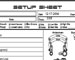AD Set up Sheets